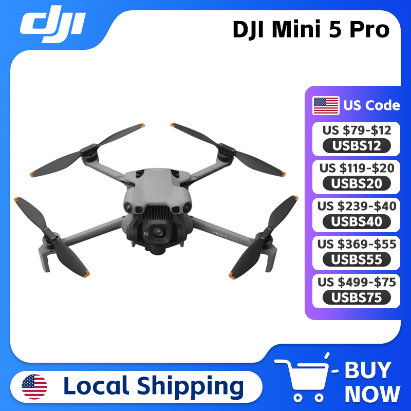 Drone Video Production - كاميرا DJI Mini 5 Pro مقاس