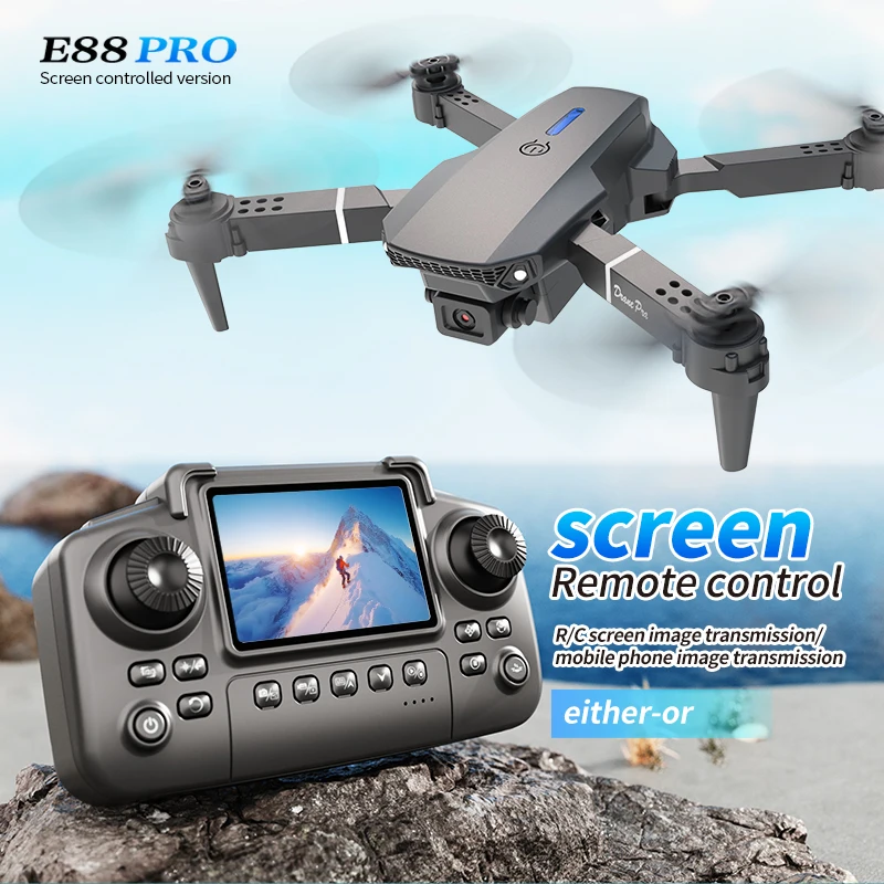 طائرة بدون طيار احترافية E88 P - مراجعة Drone Surveying وسعره