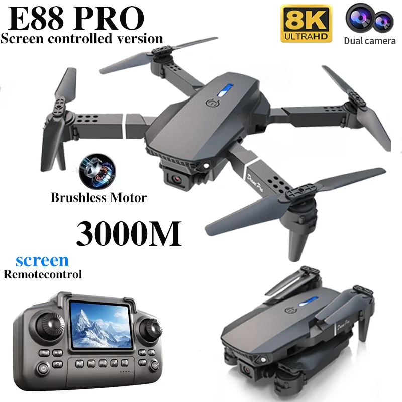 طائرة بدون طيار احترافية E88 P - مراجعة Drone Surveying وسعره