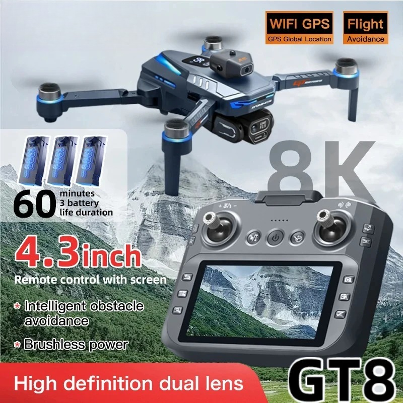 طائرة بدون طيار GT8 الأصلية بد - مراجعة Drone Multispectral وسعره
