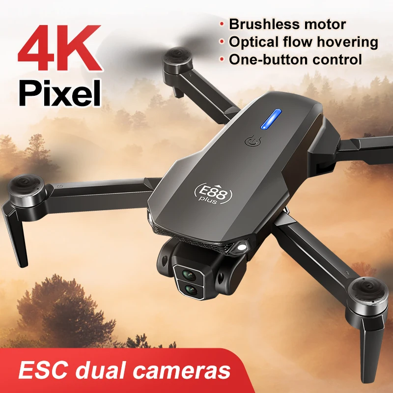 طائرة بدون طيار E88 Plus Quadc - مراجعة Drone Lidar وسعره