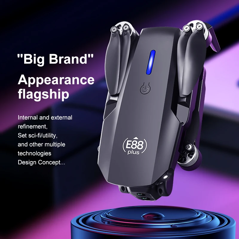 طائرة بدون طيار E88 Plus Quadc - مراجعة Drone Lidar وسعره